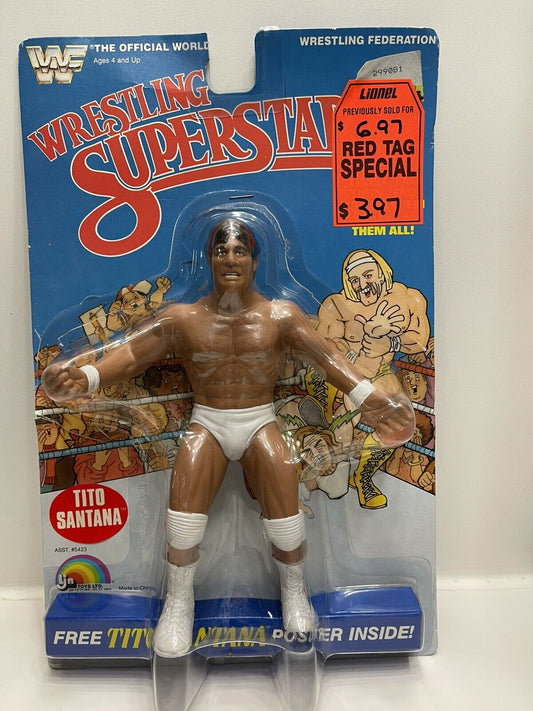 1988 WWF LJN Wrestling Superstars Series 5 Tito Santana