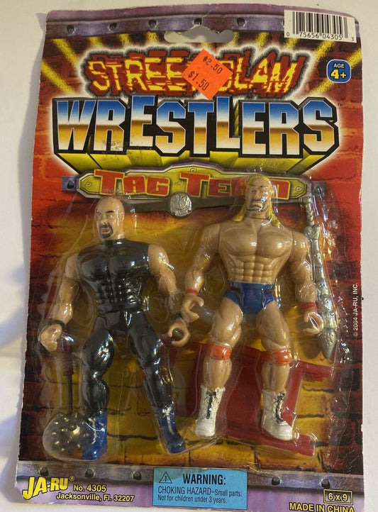 2004 Ja-Ru Bootleg/Knockoff Street Slam Wrestlers Tag Team