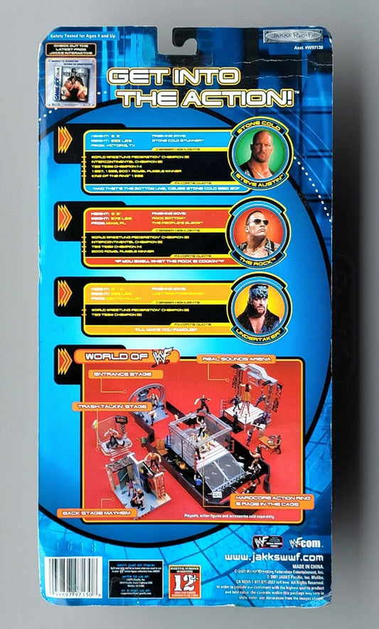 2001 WWF Jakks Pacific 12" Ringside Rebels Series 1 Undertaker