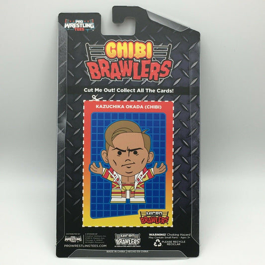 2021 NJPW Pro Wrestling Tees Chibi Brawlers Series 3 Kazuchika Okada