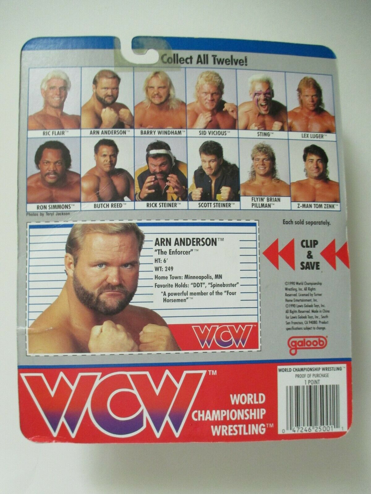 World Championship Wrestling – Wrestling Figure Database