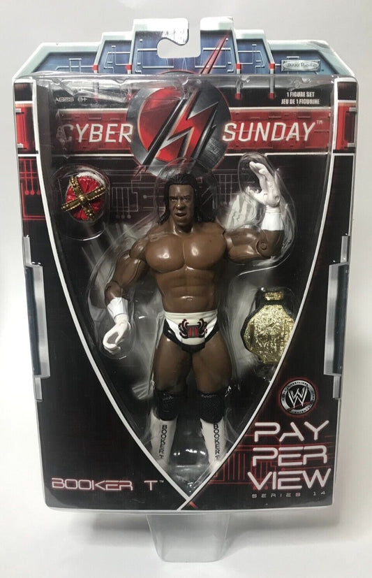 2007 WWE Jakks Pacific Ruthless Aggression Pay Per View Series 14 "Cyber Sunday" Booker T