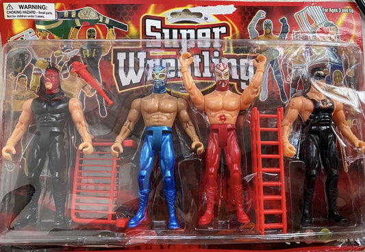 Super Wrestling Bootleg/Knockoff 4-Pack