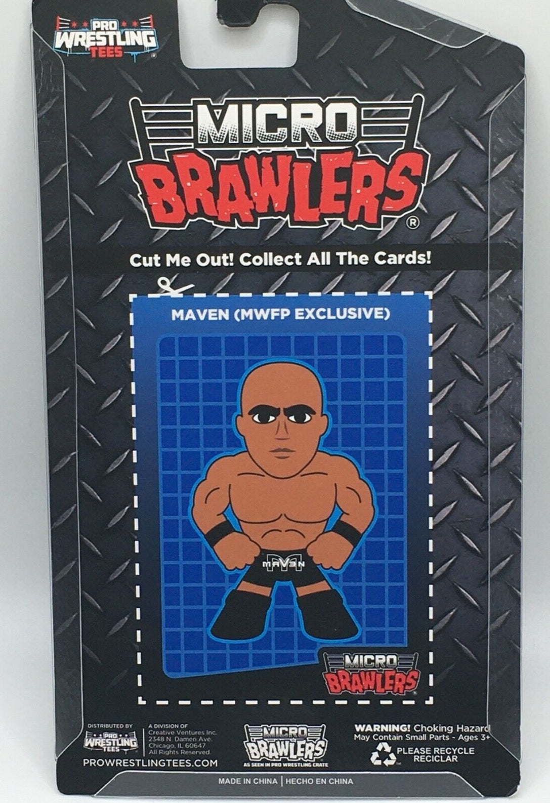 2021 Major Wrestling Figure Podcast Micro Brawlers Maven