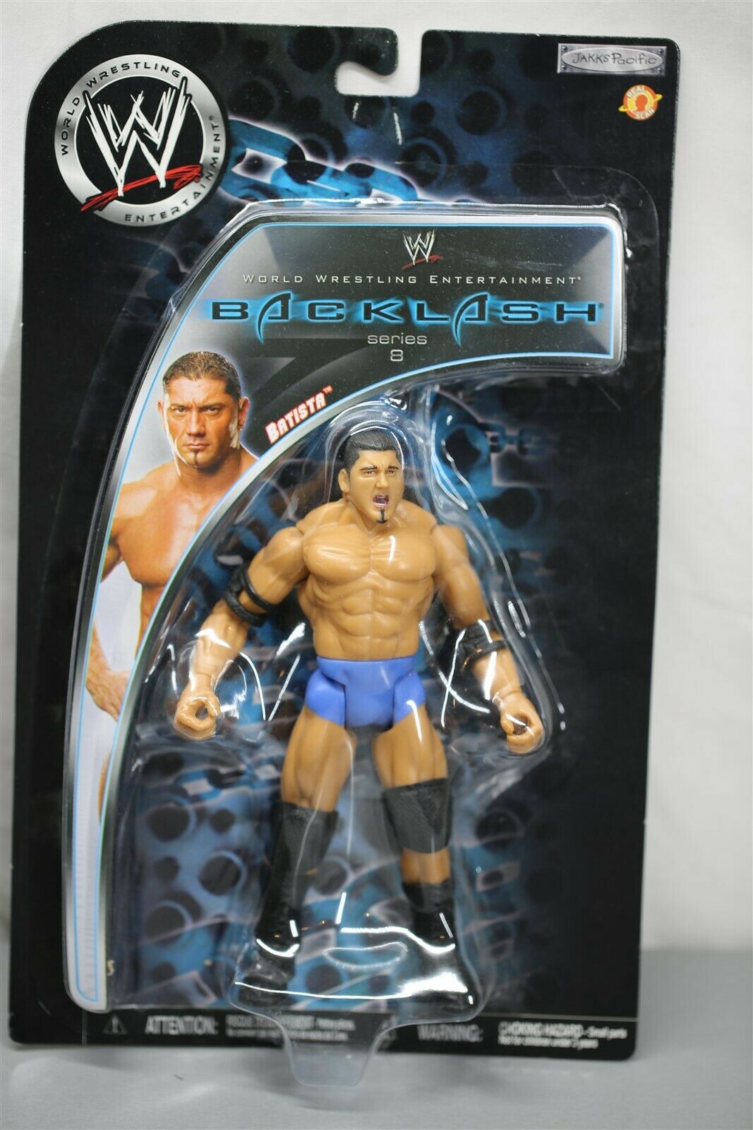 2006 WWE Jakks Pacific Titantron Live Backlash Series 8 Batista