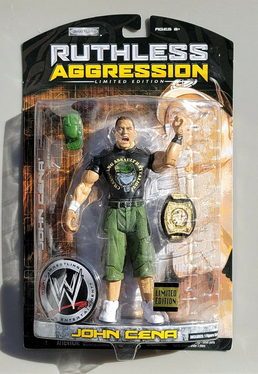 2007 WWE Jakks Pacific Ruthless Aggression Limited Edition John Cena [Exclusive]