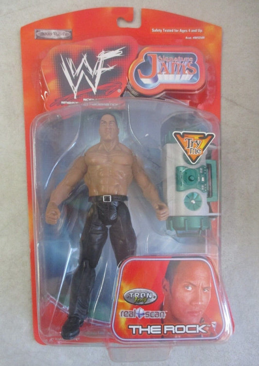 2001 WWF Jakks Pacific Titantron Live Signature Jams Series 1 The Rock