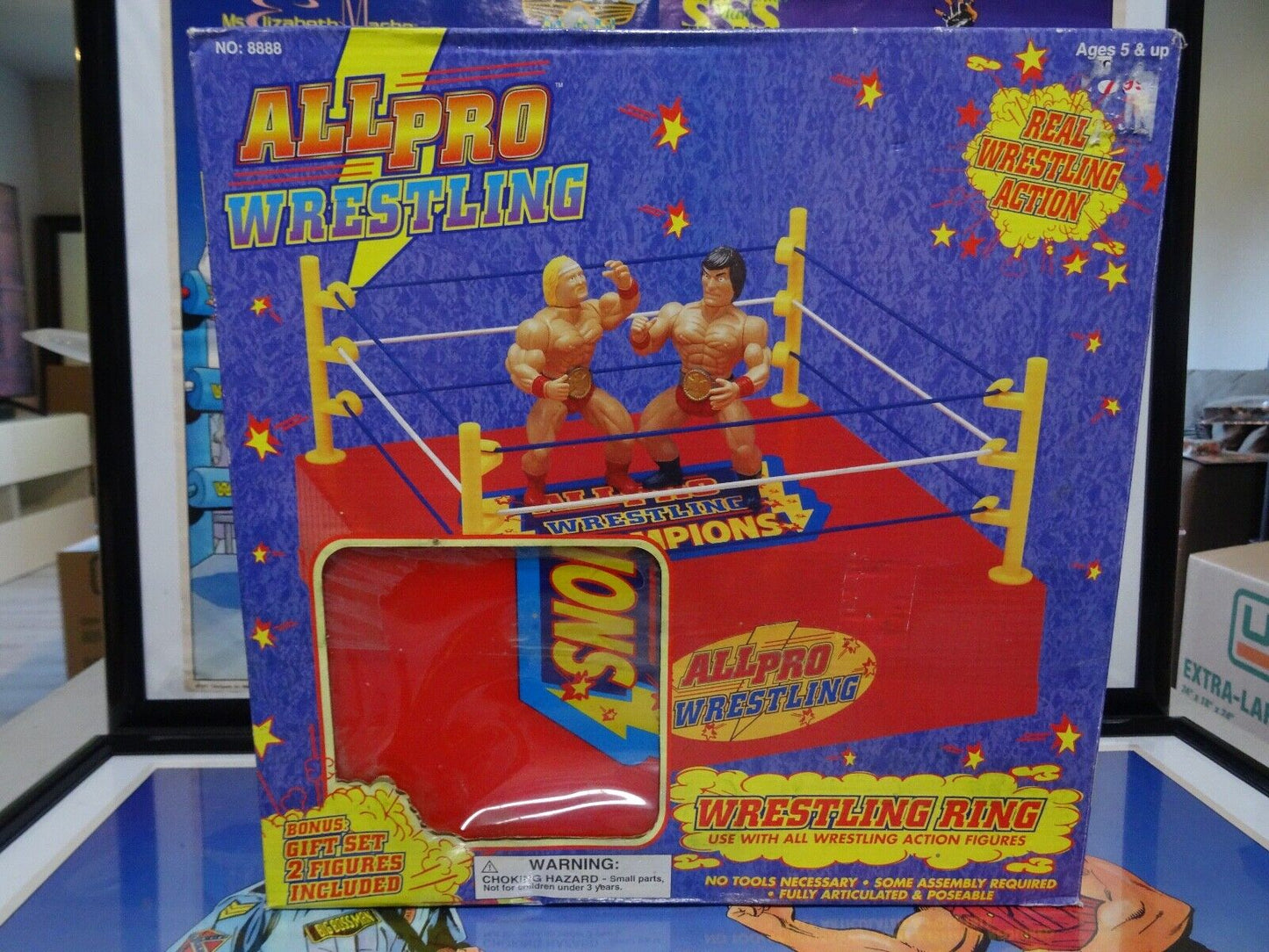 AllPro Wrestling Bootleg/Knockoff Wrestling Ring