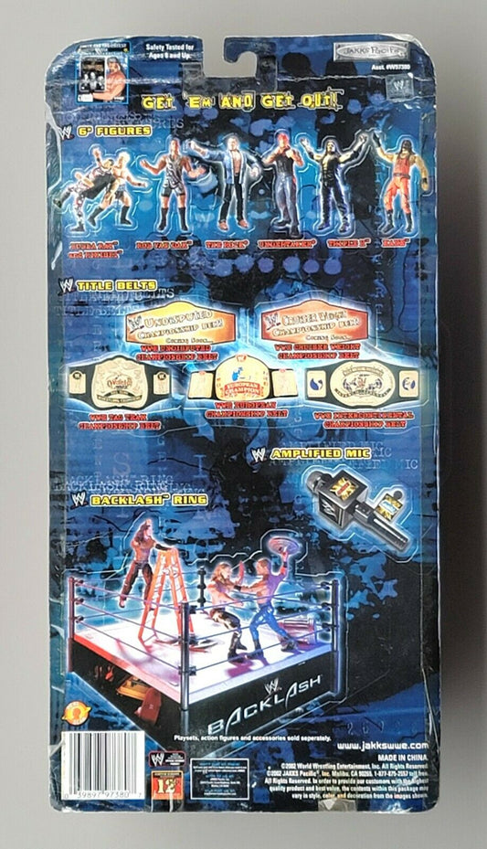 2002 WWE Jakks Pacific 12" Ringside Rebels Series 4 "Ready and Willing" Jeff Hardy