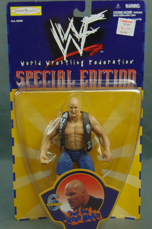 1999 WWF Jakks Pacific Special Edition Series 6 Stone Cold Steve Austin [Exclusive]
