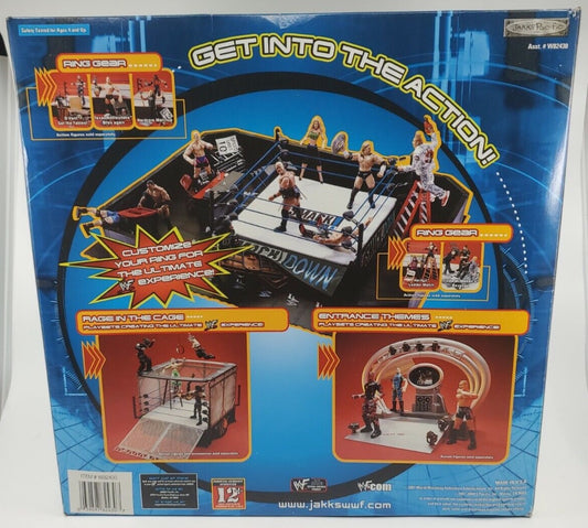 2001 WWF Jakks Pacific Titantron Live Hardcore Action Ring