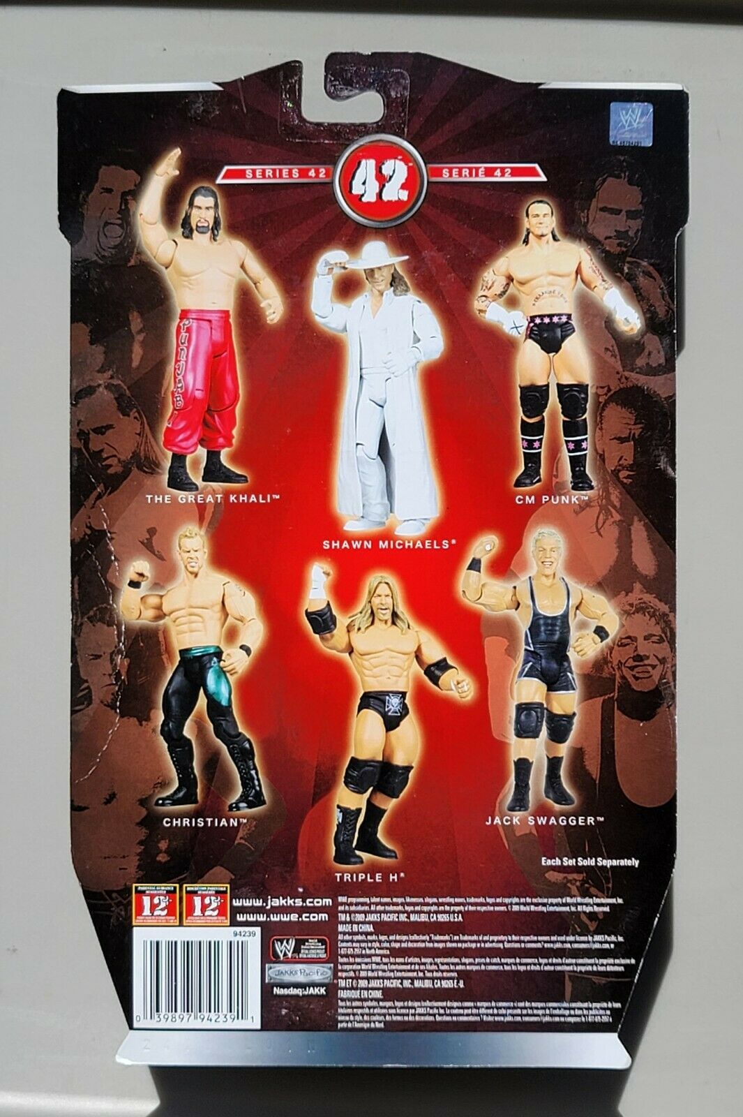 2009 WWE Jakks Pacific Ruthless Aggression Series 42 Shawn Michaels [Chase]