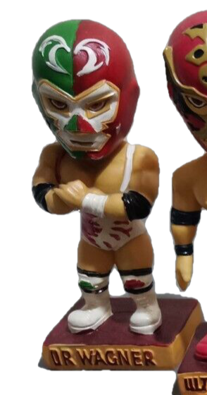 2008 CMLL Waldos Dolar Mart Luchadores Bobblehead Dr. Wagner Jr.
