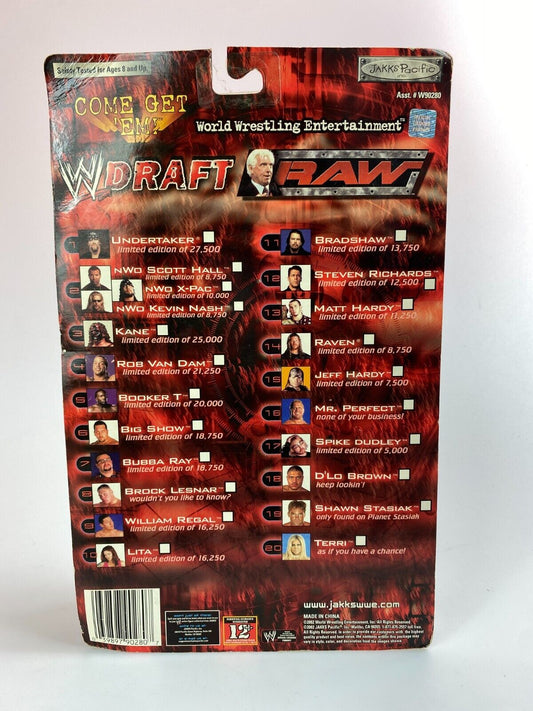 2002 WWE Jakks Pacific Raw Draft Titantron Live Raven