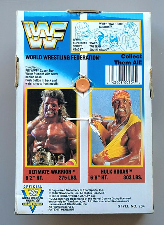 1990 WWF Multi Toys Superstar Water Pumpers Hulk Hogan