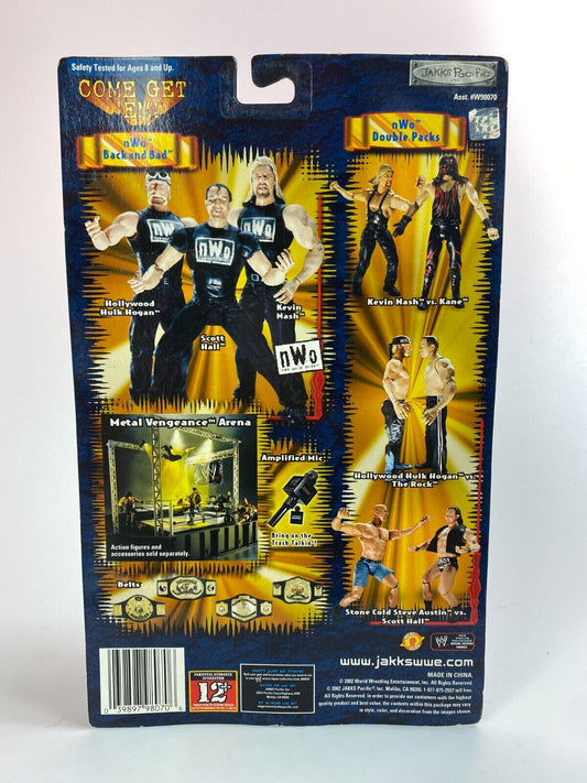 2002 WWE Jakks Pacific R-3 Tech WrestleMania X8 Maven