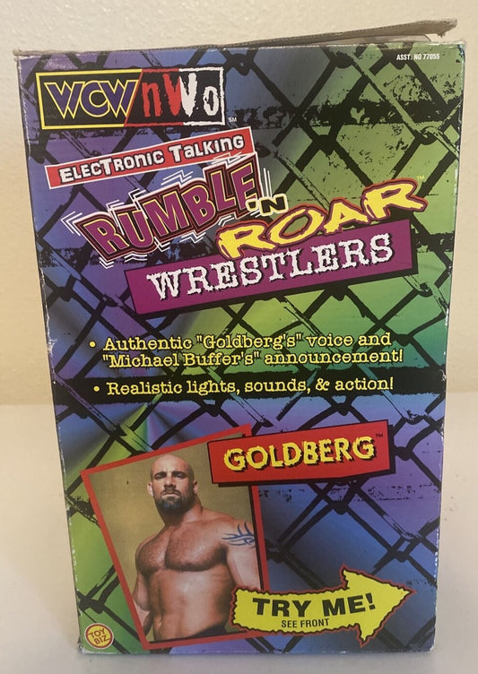 1999 WCW Toy Biz Rumble 'N' Roar Wrestlers Goldberg