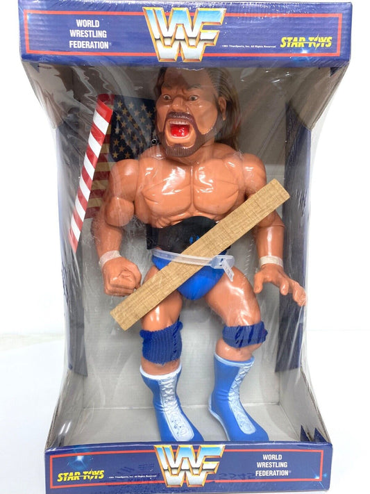 1991 WWF Star Toys 14" Articulated Series 1 Hacksaw Jim Duggan