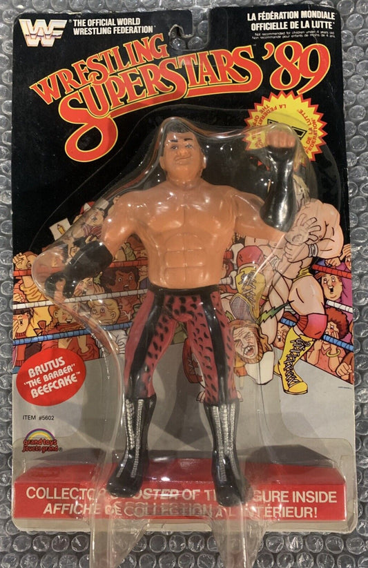 1989 WWF Grand Toys Wrestling Superstars Series 6 Brutus "The Barber" Beefcake [Rerelease]