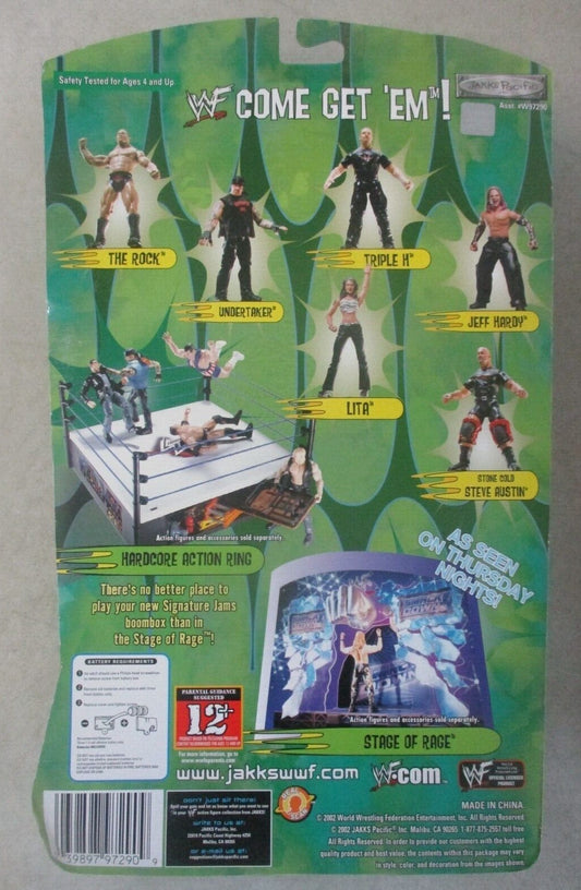 2002 WWF Jakks Pacific Titantron Live Signature Jams Series 3 Kane