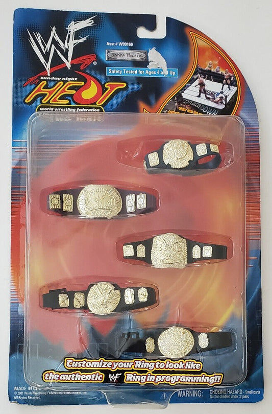 2001 WWF Jakks Pacific Ring Gear Series 2: Championship Belts