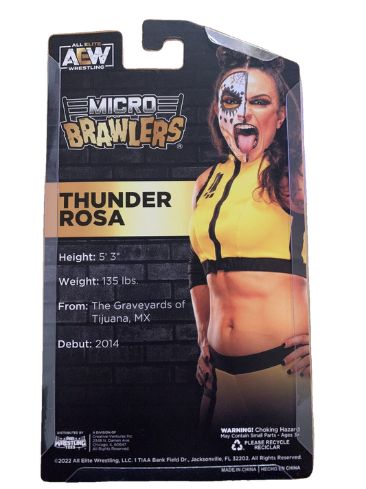 2023 Pro Wrestling Tees AEW Crate Thunder Rosa Micro Brawler [Chase]