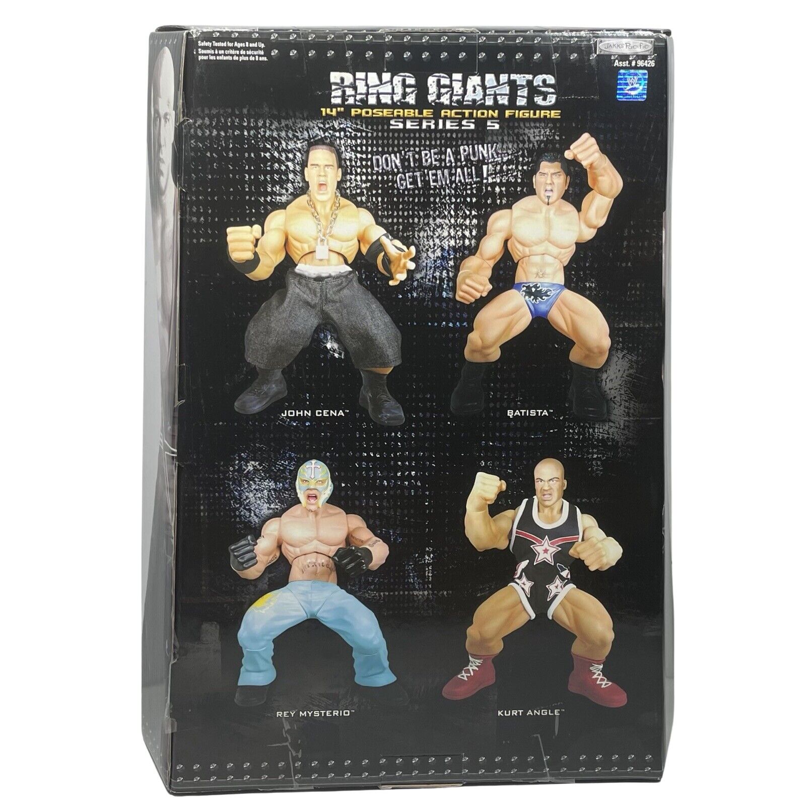 2005 WWE Jakks Pacific Ring Giants Series 5 Kurt Angle