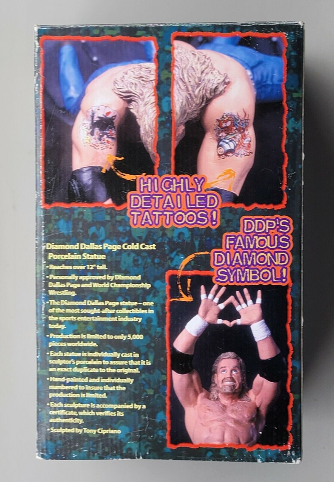 WCW Creative Licenses Cold Cast Porcelain Sculptures – Wrestling Figure ...