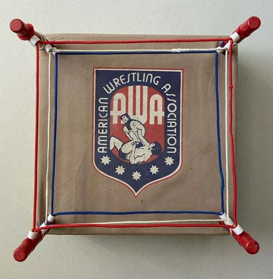 1985 AWA Remco Official All Star Wrestling Ring