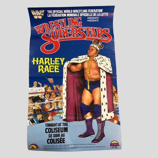1987 WWF LJN Wrestling Superstars Series 4 Harley Race