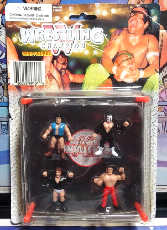 Wrestling Champion Bootleg/Knockoff Mini Figures