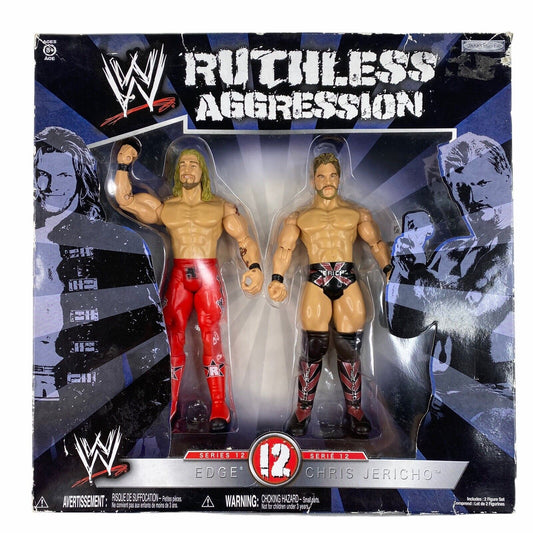 2009 WWE Jakks Pacific Ruthless Aggression K-Mart Exclusive 2-Pack: Edge & Chris Jericho
