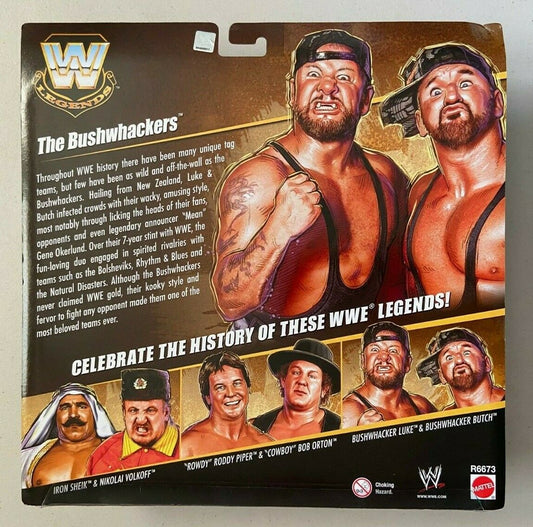 2010 WWE Mattel Elite Collection Legends Multipack: Bushwhacker Butch & Bushwhacker Luke [Exclusive]