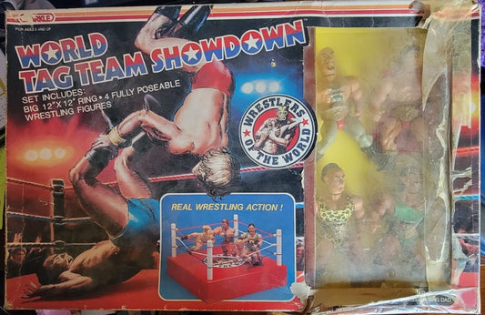Sparkle Wrestlers of the World Bootleg/Knockoff World Tag Team Showdown Box Set
