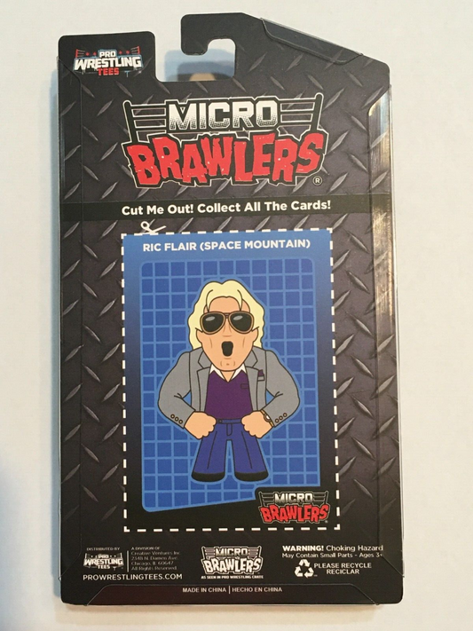 2022 Pro Wrestling Tees Micro Brawlers Limited Edition Ric Flair [Space Mountain, Chase]