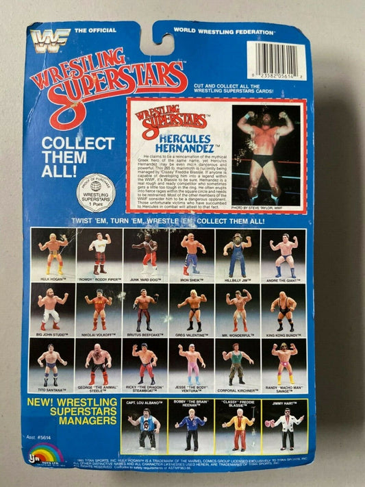 1987 WWF LJN Wrestling Superstars Series 4 Hercules Hernandez
