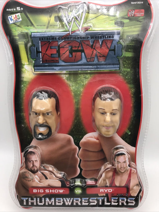 2007 WWE Kids Only ECW Thumbwrestlers: Big Show vs. RVD