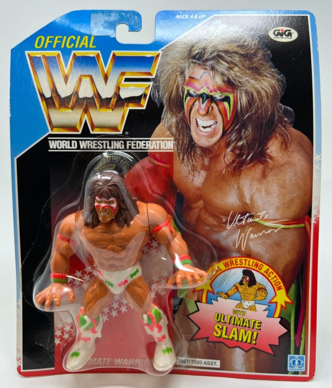 Ultimate warrior hot sale toys