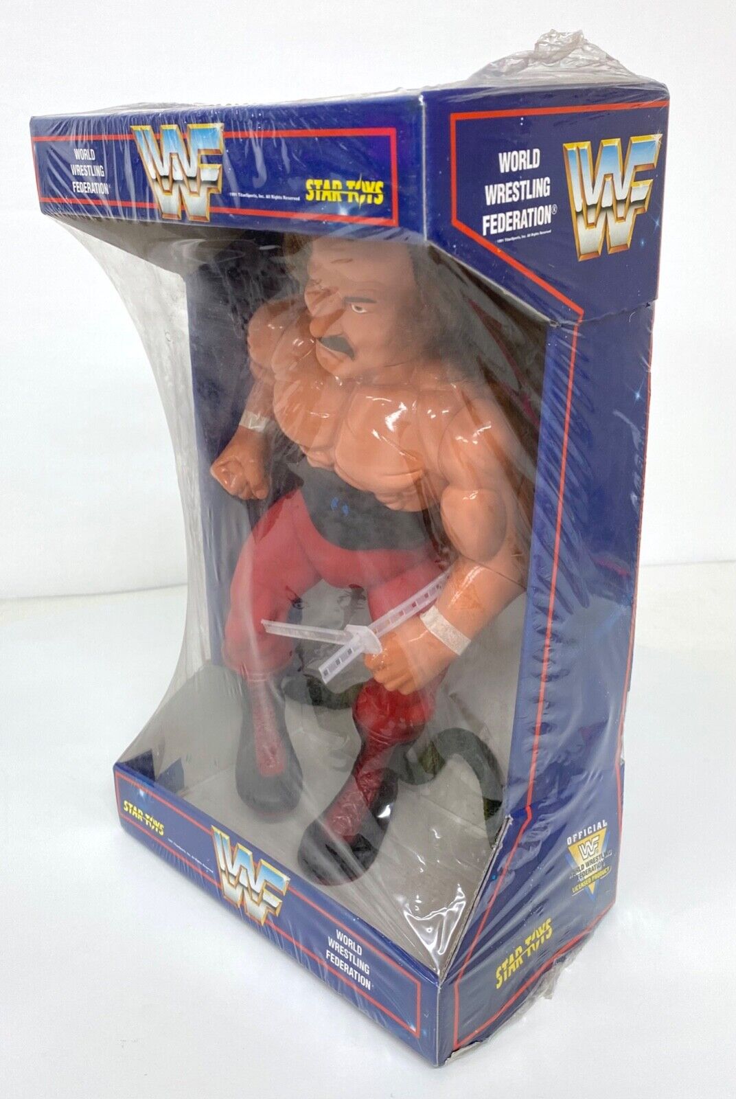 1991 WWF Star Toys 14" Articulated Series 1 Jake "The Snake" Roberts