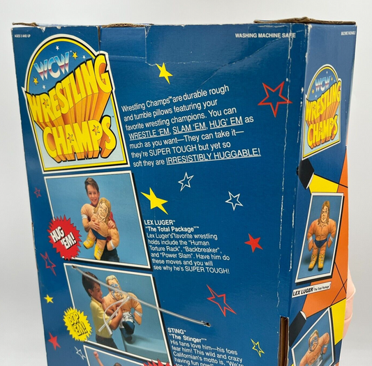 1991 WCW Toy Max Wrestling Champs Lex Luger