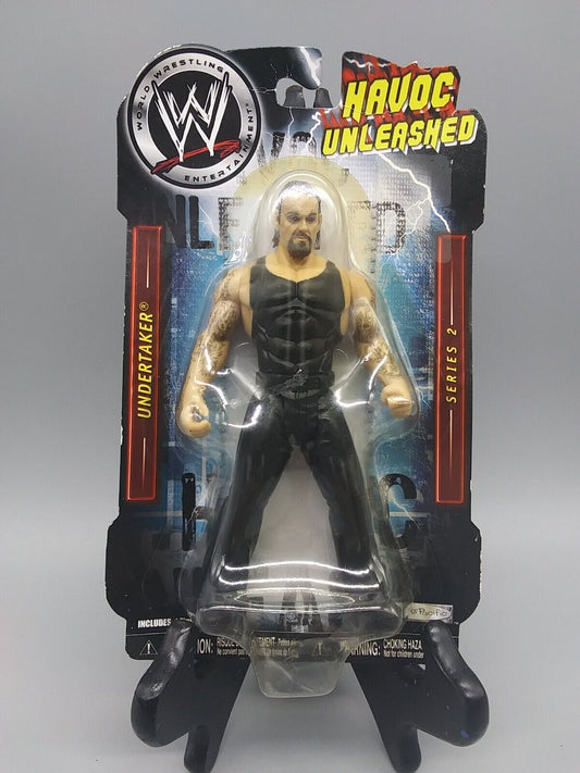 2006 WWE Jakks Pacific Bone-Crunching Action Havoc Unleashed Series 2 Undertaker