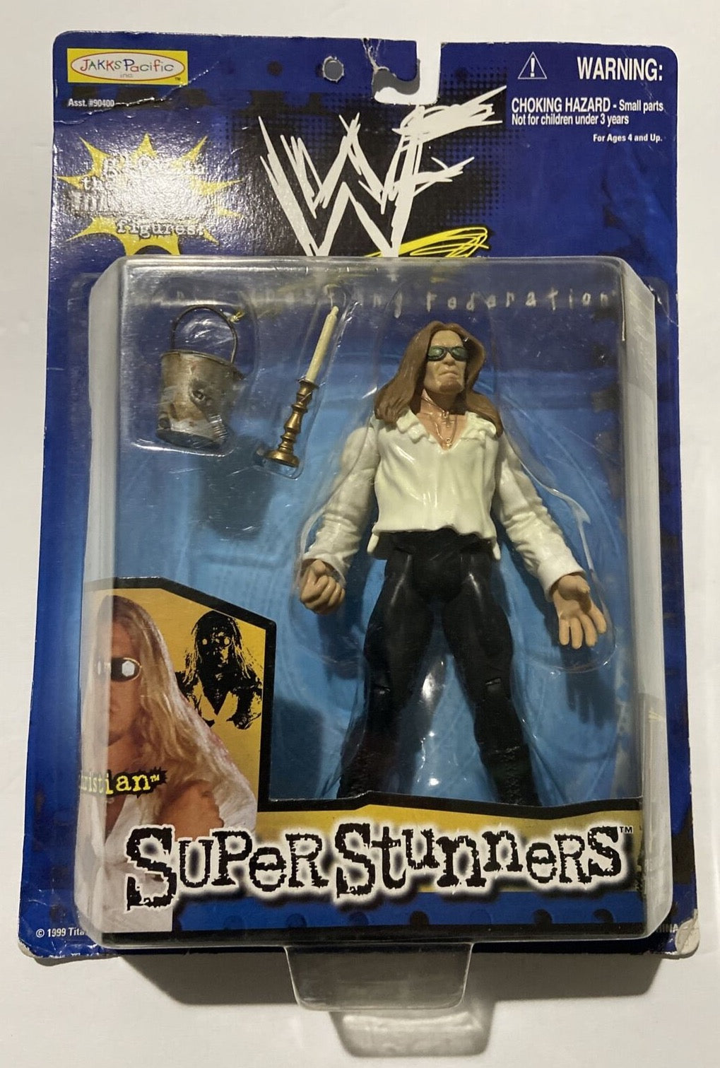 1999 WWF Jakks Pacific Titantron Live Super Stunners Christian