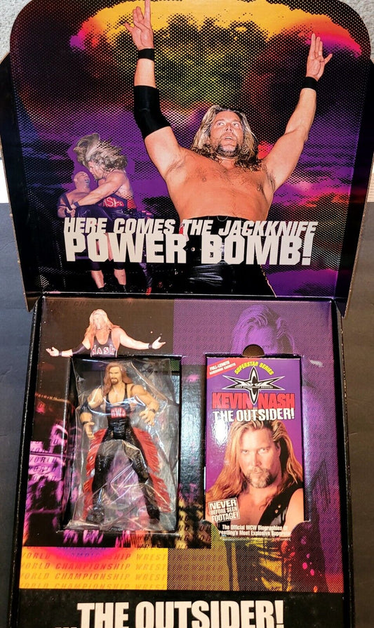 1999 WCW Toy Biz Smash 'N' Slam "Screening Copy" Kevin Nash