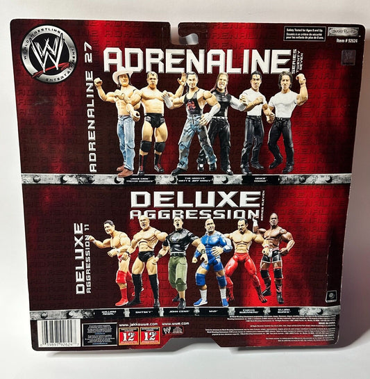 2007 WWE Jakks Pacific Adrenaline Series 27 Matt Hardy & Jeff Hardy