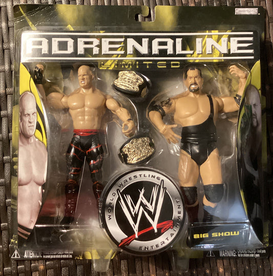 2006 WWE Jakks Pacific Adrenaline Limited Edition KB Toys Exclusive Kane & Big Show