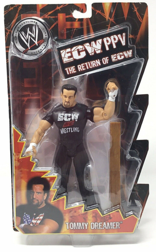 2005 WWE Jakks Pacific Ruthless Aggression Pay Per View Series 9 "The Return of ECW" Tommy Dreamer