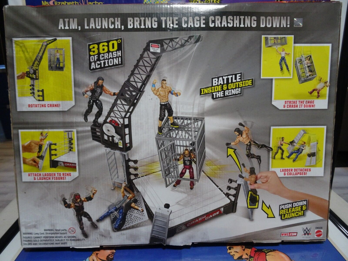 2015 WWE Mattel Basic WWE Crash Cage