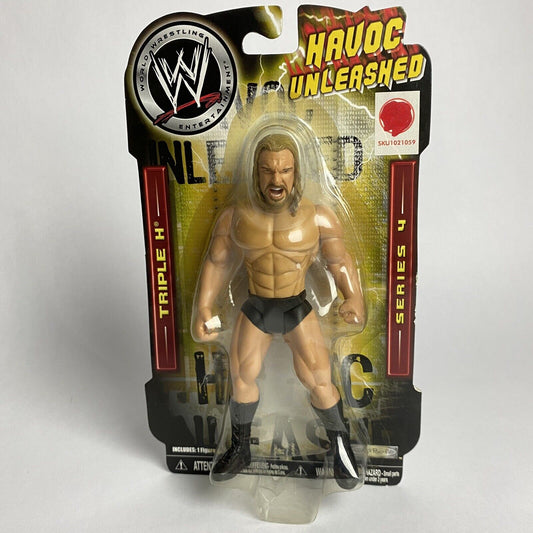 2008 WWE Jakks Pacific Bone-Crunching Action Havoc Unleashed Series 4 Triple H