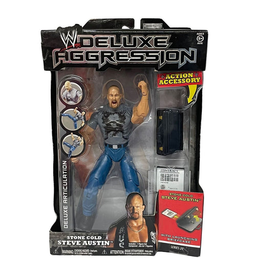 2009 WWE Jakks Pacific Deluxe Aggression Series 20 Stone Cold Steve Austin