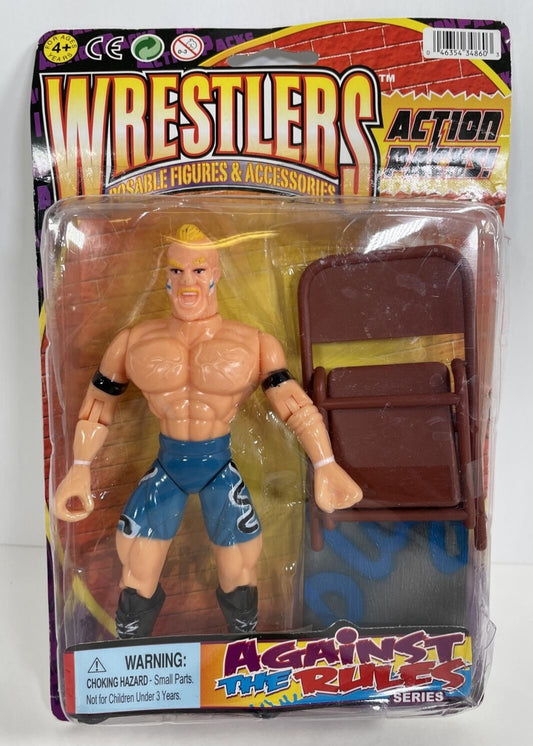 Funtastic Bootleg/Knockoff Against the Rules Series Wrestler